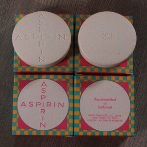 Vintage Bundle of Avon "Aspirin" Soaps